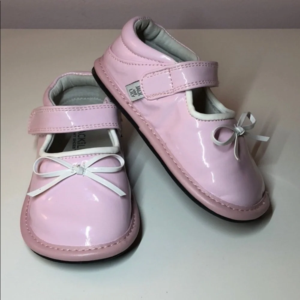 Jack & Lily Toddler Girl Leather Shoes *8.5-9